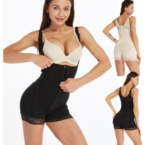 Waist trainer butt lifter tummy shaper womens lingerie pulling corset corrector posture modeling strap slimming underwear body