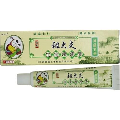 Zudaifu Skin Psoriasis Cream Dermatitis Eczematoid Eczema Ointment Treatment Psoriasis Cream Skin Care Cream for baby