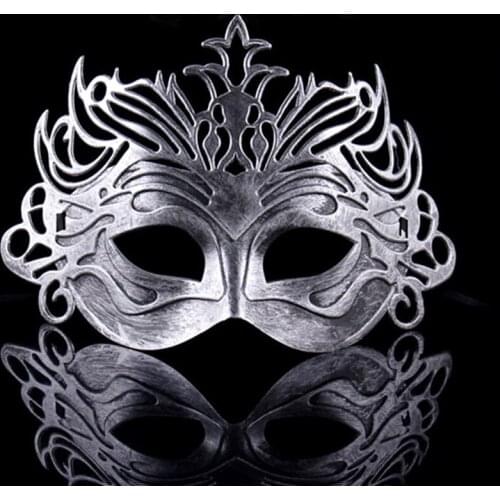 Hot Sale Fashion Princess Cosplay Party Mask Movie Ancient Roman Crown Mask Christmas Halloween Masquerade Adult Kids Party Gift
