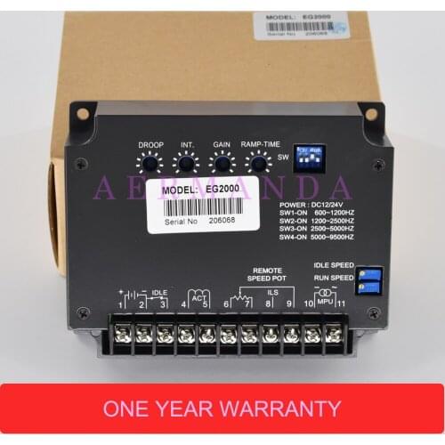 New EG2000 Universal Electric Generator Governor Engine Speed Controller
