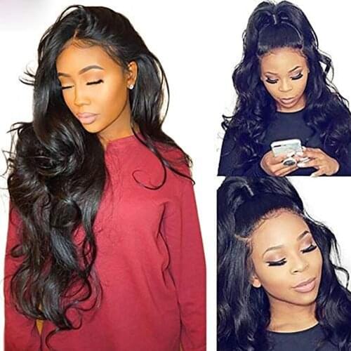 Hairmoda Body Wave Lace Front Wigs 100% Human Hair Wigs 13xT Lace Front Wig Brazilian Remy Hair Lace Front Human Hair Wigs