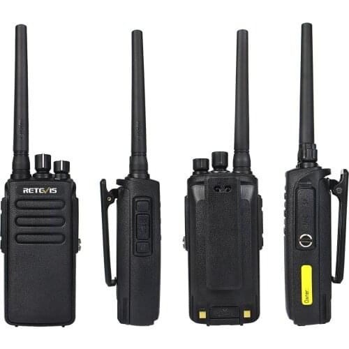 Retevis RT81 IP67 Waterproof Digital/Analog DMR Walkie Talkie Encryption 10W UHF400-470 MHz 32Channel FM Two Way Radio For Sport