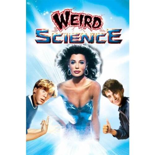 Lot style Choose WEIRD SCIENCE Movie Art print Silk poster Home Wall Decor