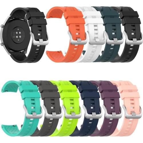 Universal 22mm Silicone smart watch Universal Watch Strap Band Replacement for Huawei Watch GT 46mm