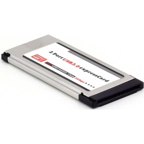 High-Speed 2 Port Hidden Inside USB 3.0 USB3.0 to Expresscard Express Card Adapter Converter For Notebook Laptop