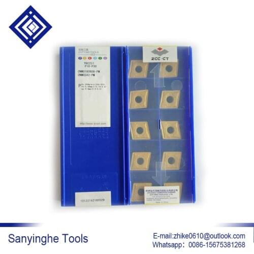 Free shipping high quality sanyinghe 10pcs/lots YBC251 CNMG160612-PM / CNMG160608-PM cnc carbide turning inserts