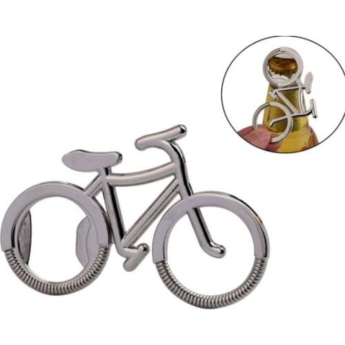 200pcs/lot Bike Bicycle Beer Cola Bottle Opener Decor Vintage Zinc Alloy Bottle Opener for Wedding Gift with Tag Blister packin