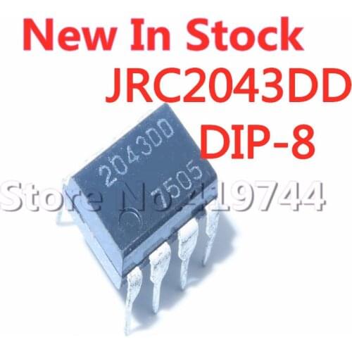 5PCS/LOT 100% Quality 2043DD NJM2043DD JRC2043DD 2043D JRC2043D NJM2043D DIP-8 power management chip In Stock New Original