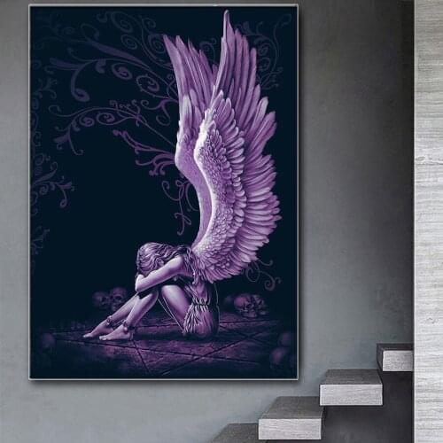 DIY Diamond painting Angel girl full square 5D diamond embroidery sale diamond mosaic picture rhinestone decoration home puzzle