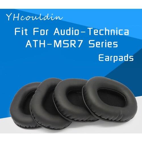 Earpads For Audio Technica ATH-MSR7 MSR7 Series Headphone Accessaries Replacement Ear Cushions Material