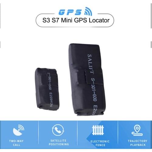 Car Gps Tracker Mini Size S3 GPS Tracker GSM AGPS Wifi LBS S7 Locator Free Web APP Tracking Voice Recorder ZX303 PCBA Inside