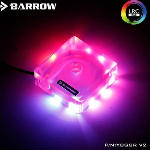 Barrow Acrylic DDC pump modified upper cover LRC2.0 version YBGSR V2