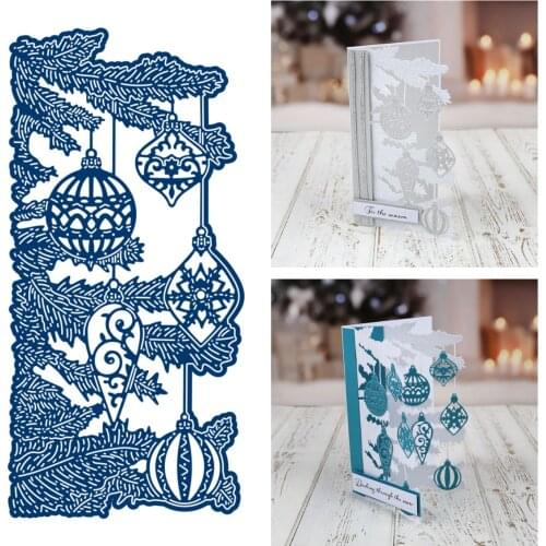 Brilliant Baubles Cutting Dies Scrapbook Dariy Decoration Stencil Embossing Template DIY Greeting Card Handmade dariy Card