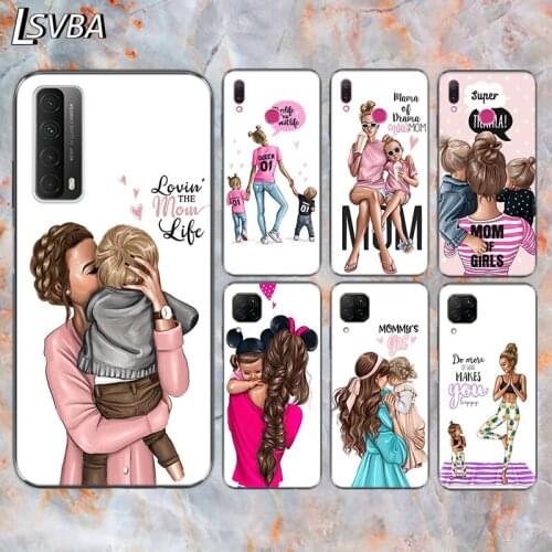 Baby Mom Girl Hot Fashion For Huawei Y9S Y6S Y8S Y9A Y7A Y8P Y7P Y5P Y6P Y7 Y6 Y5 Pro Prime 2020 2019 2018 Phone Case