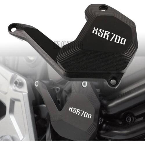 CNC ALUMINIUM Motorcycle Water Pump Protection Guard Covers XSR700 XTribute 2018 2019 2020 2021 For YAMAHA XSR 700 7 2015-2021