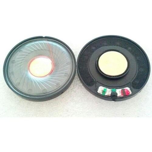 40MM speaker Bass white magnetic headphone speakers 13 core voice coil, 19U diaphragm, 32ohms unit 1pair=2pcs