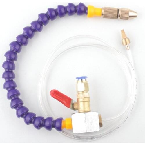 Magnetic Mist Sprayer coolant system cooling tube coolant oil pipe Plastic & Brass for CNC engraving machine