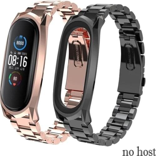 Metal Stainless Steel Strap For xiaomi watch band For xiaomi Mi band 4 Wrist Strap For Mi band 3 Bracelet watchband