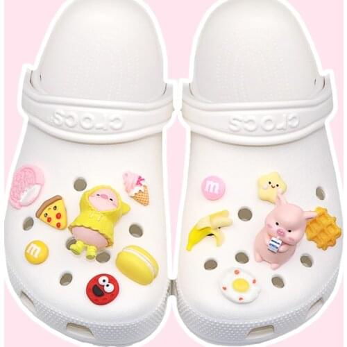 Cute Croc Charms Designer for Crocs DIY Three-dimensional Shoe Charms Lovely Pig Bundle Shoe Decoration Bunkle Shoe Accessories