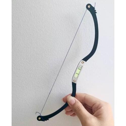 New Microblading Ruler Mapping Ruler Measuring Bow Mapping String 2nd Gen with Built in Level Eyebrow Ruler Tattoo Accessories