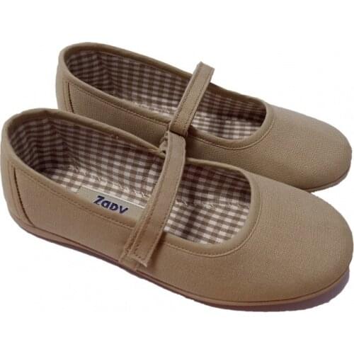 Rope-colored canvas wands with velcro, from Zapy