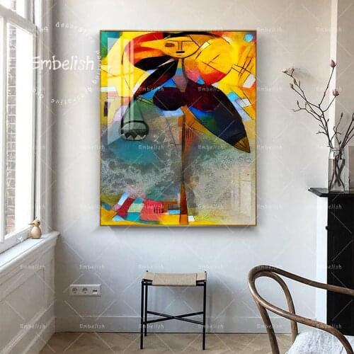 Reproductions Of Famous Paintings By Picasso For Living Room Abstract Kandinsky Pictures Modern Home Decor Canvas Artworks