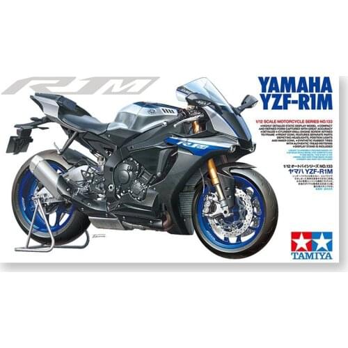 1/12 Scale Motorcycle Assembly Model Building Kits YAMAHA YZF-R1M Tamiya 14133 Motorcycle DIY Collection