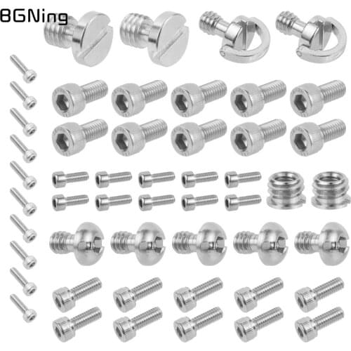 Camera Cage Flash Screw Tool Kit with Storage Box M2.5 M3 1/4" 3/8" Handle Screws SLR DSLR Photography Replacement Accessories