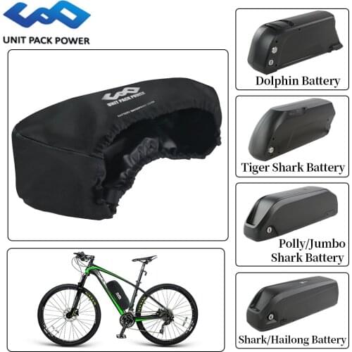 UPP Top Quality Waterproof Bag Dustproof Anti-mud Cover for Hailong/Shark/Dolphin/Polly/Tiger Style Lithium eBike Batteries