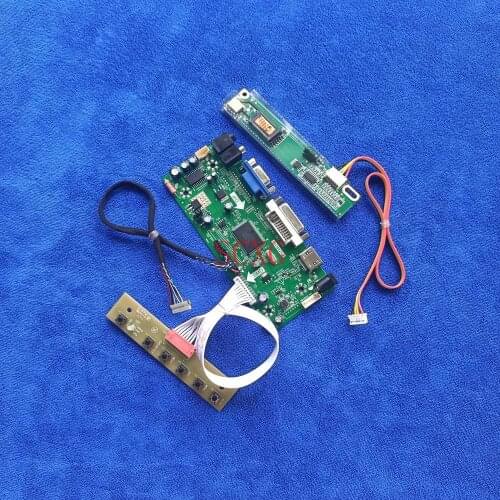 1CCFL 20-Pin LVDS controller board Kit LCD screen HDMI-compatible DVI VGA Fit TX36D70VC1CAF/TX36D79VC1CAB/TX36D81VC1CAB 1024*768