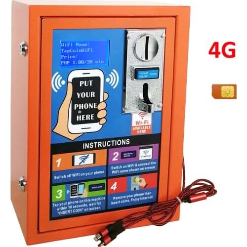 2021 New Technology 4G Coin Operated Machine Business Vandal-Proof Maquina WiFi Cheap Vending Machine