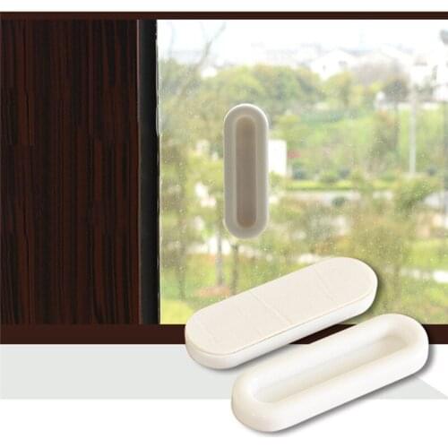 4pc Creative Home Pasted Door Handle Simple Auxiliary Door And Window Handle Glass Pulls Drawer Handle Easy To Carry New