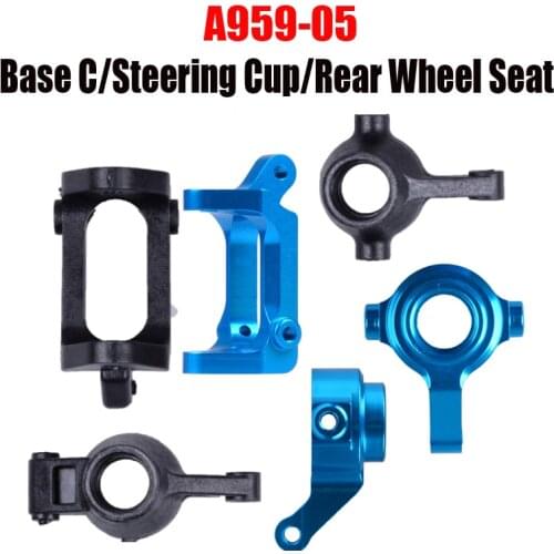 Wltoys 1:18 RC Car Spare Parts A959/A959-B Metal A959-05 C Seat A969/A969B/A979/A979B Base C Steering Cup Rear Wheel Seat