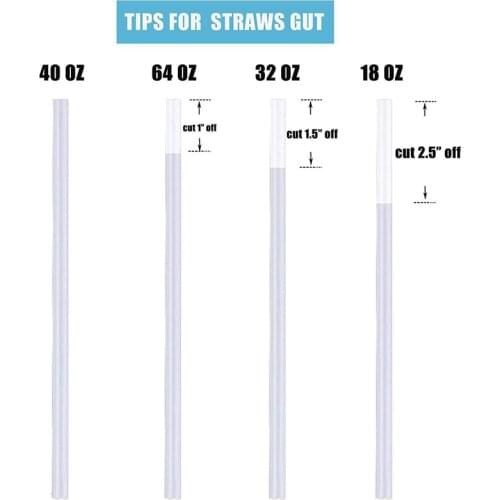  2/4/6Pcs Replacement Drinking Straws Set For Hydro Flask Wide Mouth Bottle Wedding Decor Party Supplies Wholesale
