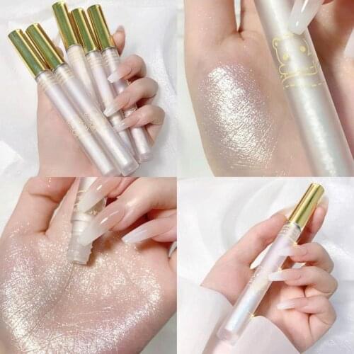 Makeup Highlighter Face Contouring Shimmer Illuminator Highlight Cosmetics Diamond Brighten Liquid Highlighter Primer TSLM2