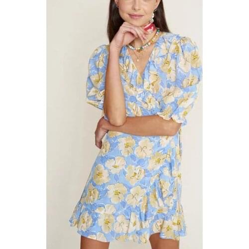 Летние платья с запахом Maylis.me China At AliExpress