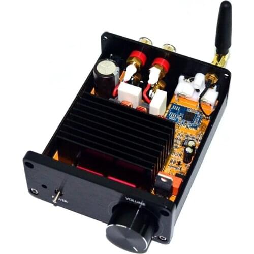 Mini TDA7498 2.0 100W*2 1800UF 35V Class D Bluetooth 5.0 CSR8675 Digital Amplifier Board YJ