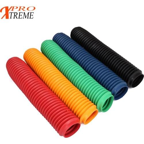 Motorcycle Rubber Front Shock Absorber Dust Protection Damping Cover For CRF YZF KTM KLX Dirt Bike Motorcycle ATV Quad Motocross