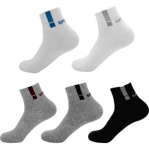 5 Pairs High Quality Men Socks Breathable Riding Bicycle Classic Business Mens Socks Summer Winter Thermal Short Sock Meias Sox