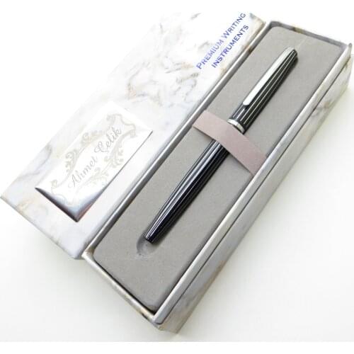 Wings Marble Deluxe R394 Zebra Roller Pen | İsme Special Pen | Gift Pen