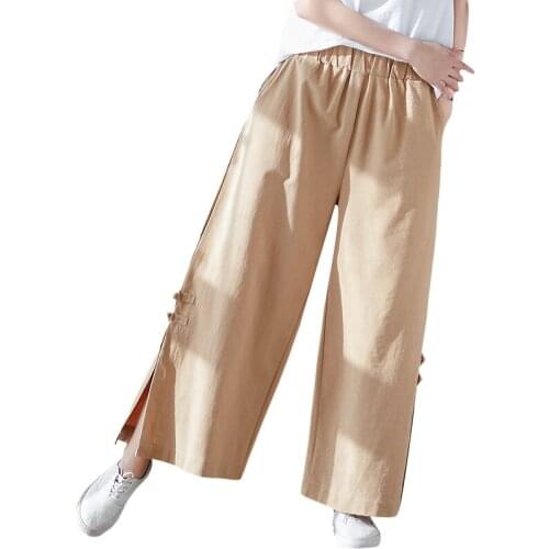 Женские льняные брюки Wangxiangqian China At AliExpress