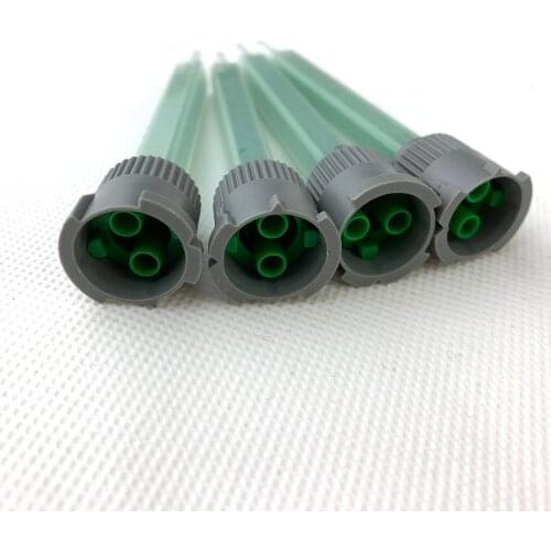 10PCS/Lot FMB05-16L 1:1 Scotch Static Mixing Nozzle Square Tube 16-Element for 50ml Gray-Cap Cartridges (1:1 & 2:1 Ratio)