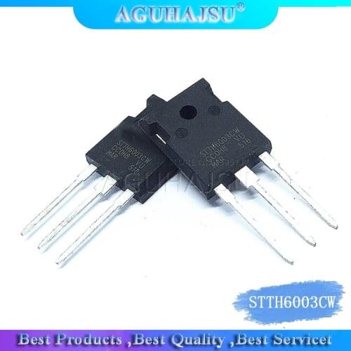 2pcs/lot STTH6003CW STTH6003 6003CW 6003 TO-247 Recovery rectifier 60A300V