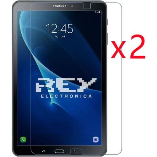 2Pcs Tempered Glass for Samsung Galaxy Tab A A6 10.1 Inch 2016 SM-T580 SM-T585 Ultra-clear Bubble Free Protective Film