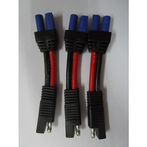 20 pcs EC5 Female Connector to SAE Power Automotive Cable 10AWG 10cm