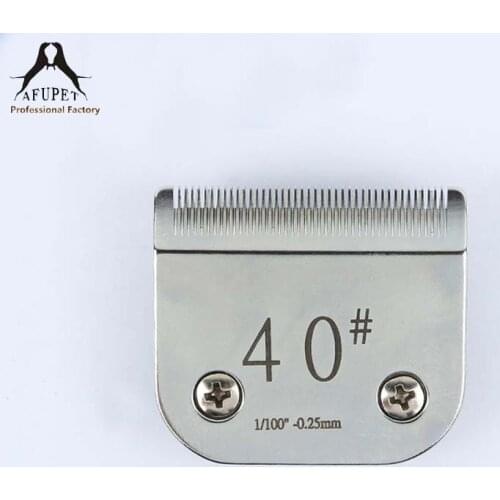 #40 MOQ 1 piece pet stainless steel blades for A5 clippers