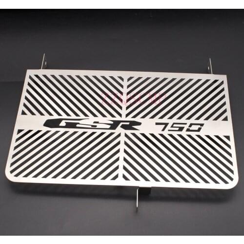 Aftermarket free shippingFor SUZUKI GSR 750 GSR750 2011 2012 2013 2014 Motorcycle Radiator Grille Guard Cover Protector Fuel Tan