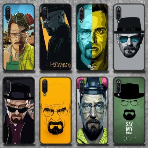 Heisenberg Breaking Bad Phone Case For Xiaomi Mi 6 6plus 6X 8 9SE 10 Pro Mix 2 3 2s MAX2 Note 10 Lite Pocophone F1