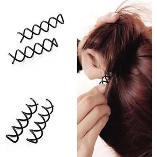 Shape Fixed Hairpins For Women Girl Hair Headwear Tools Styling Accessories Invisible Buns Hair Clips Curling