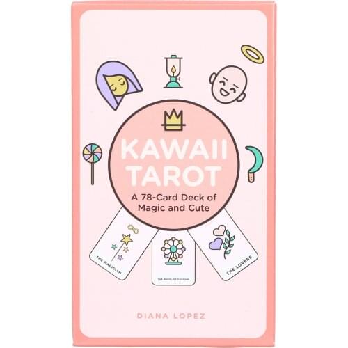 Hot selling Tarot cards KAWAII TAROT Oracle Card Board Deck Games Palying Cards For Party Game